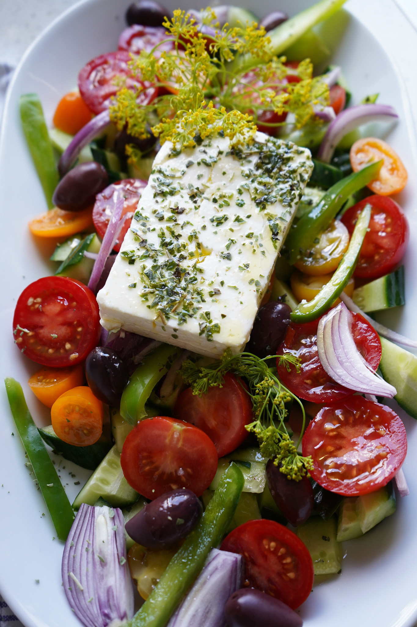 Große Griechenland Vermissung und der schönste griechische Salat
