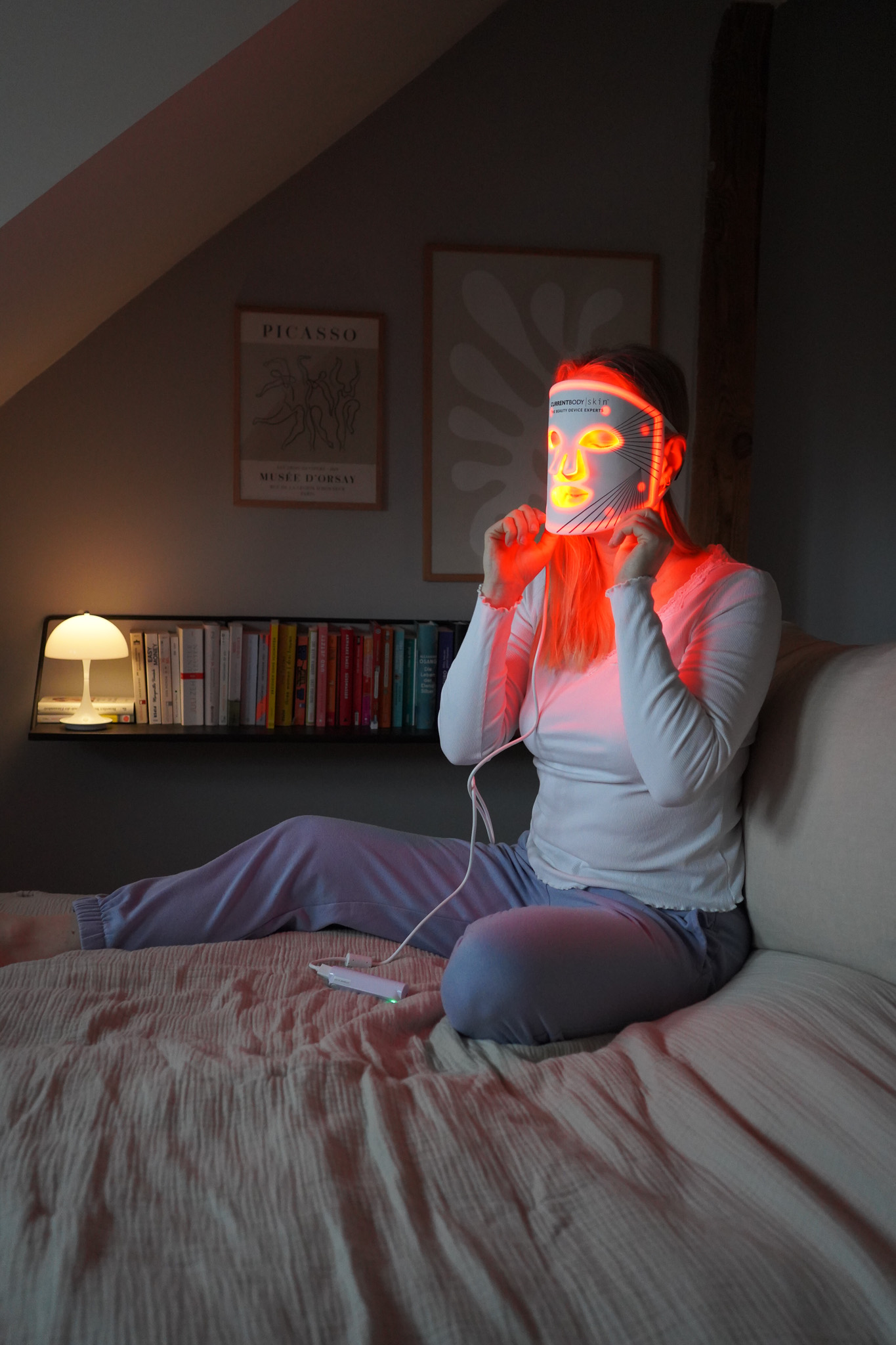 Rosazea Tagebuch: LED Lichttherapie Maske